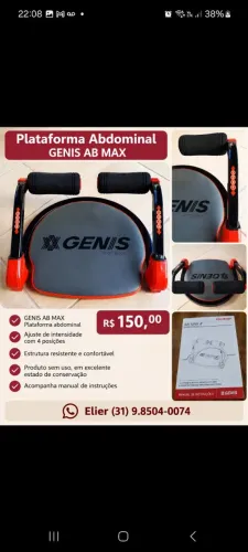 Plataforma Abdominal Genis Polishop
