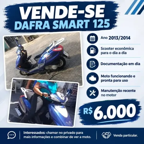 Moto Dafra 125 automática 