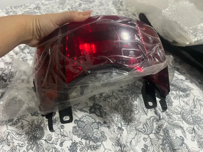 Lanterna de moto com Led