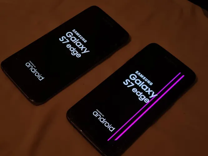 Dois Celular Samsung Galaxy S7 Edge 32Gb Smartphone