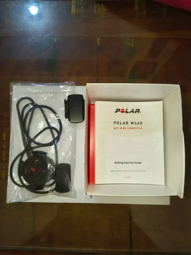 Ciclo computador gps Polar M460 + sensor cardíaco + um sensor para cadência ou velocidade.