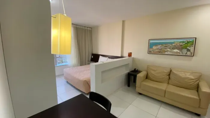 FLAT NO CAMINHO DAS ÁRVORES PARA VENDA, 28M2, 01 QUARTOS, ANDAR ALTO, MOBILIADO, SALVADOR/