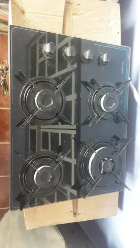 Cooktop Itatiaia Pop 4 Bocas Preto Bivolt - Funcionando