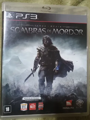 Jogo - Sombras de Mordor - Ps3