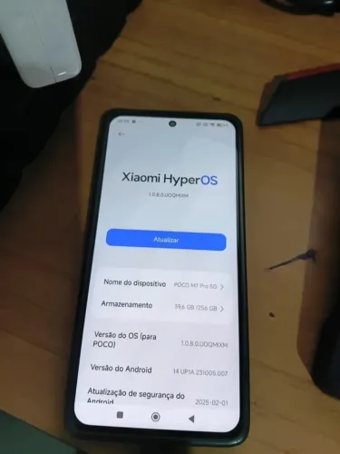 Poco M7 Pro 5G - Funcionando normal (Tela trocada)
