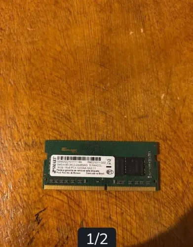 Memoria ram 16 de ram em perfeito estado, usado por apenas 1 semana.