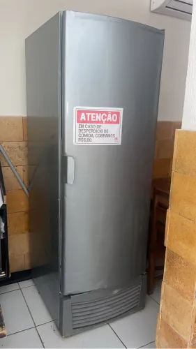 Freezer vertical para gelo