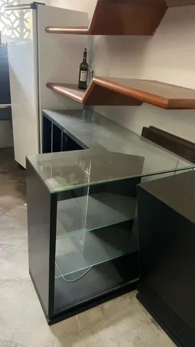Balcão de vidro para lojas