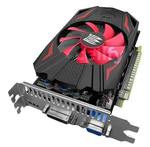 Placa de Vídeo Knup Revenger GeForce GT 740 2GB DDR5 HDMI DVI VGA