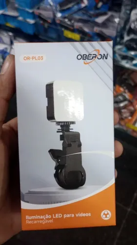 Iluminação LED para Fotos e Vídeos Profissional 7W 