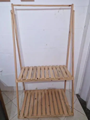 *29 Vendo arara de roupa + sapateiro toda completa
