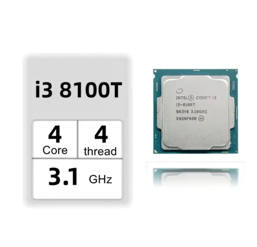 Processador Intel i3 8100T 1151 8 geração