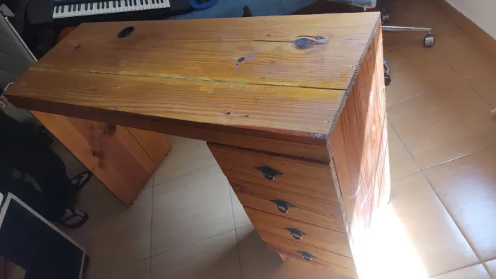 Mesa de computador Rústica