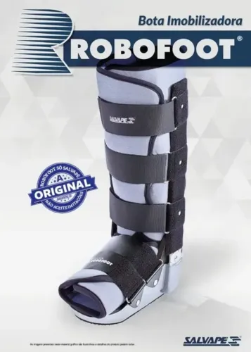 Bota Imobilizadora Longa Robofoot Salvapé Tamanho M