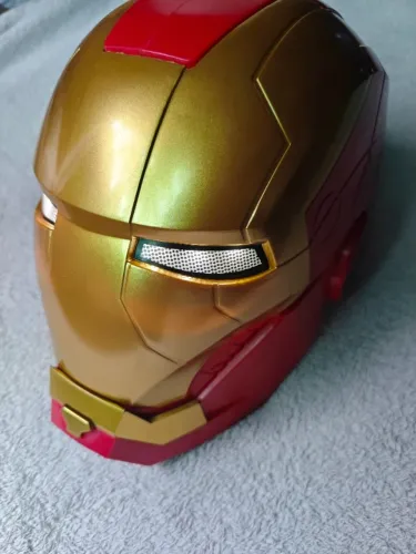 Capacete Cosplay Homem de ferro marvel 1:1 Adulto