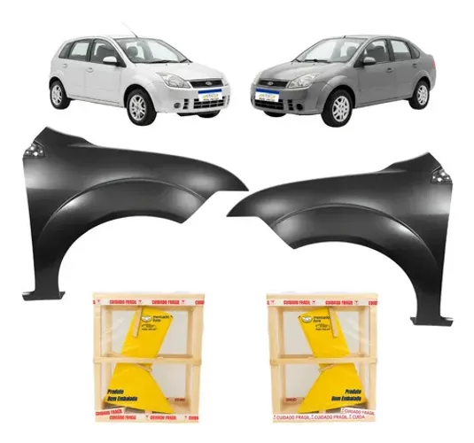 Par Paralama Ford Fiesta Tail 2006 2007 2008 A 2010