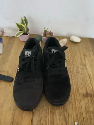 Tênis DC Shoes Preto Camurça Original - Tam. 39