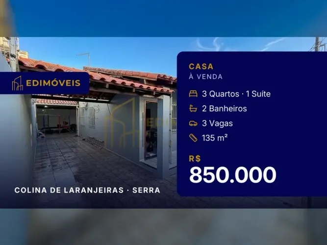 Colina de Laranjeiras: Casa Perfeita para Personalizar ao Seu Estilo!