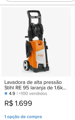 Lavadora de alta pressão