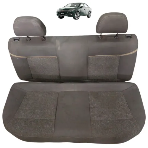 Par Encosto Banco Traseiro Gm Vectra Sedan 2012 2011 2010 09 Cinza-escuro