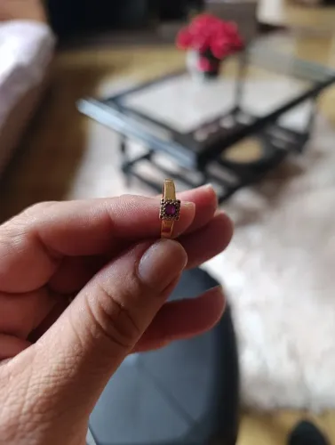 Anel de formatura em ouro 18k 