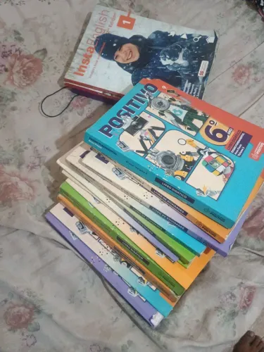 Livros Sistema de ensino positivo 6°ano