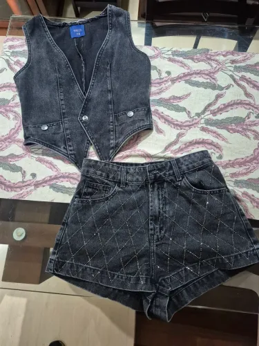 Conjunto colete e short