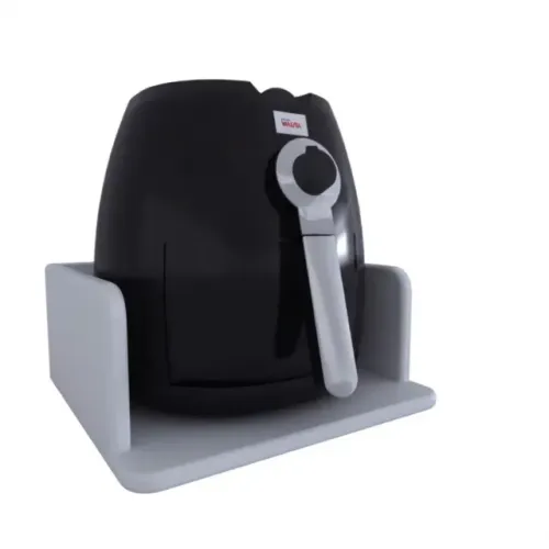SUPORTE PARA AIRFRYER EM MDF