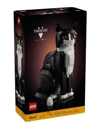 Lego Ideas 21349 Gato Negro De Smoking 1710 Peças Original