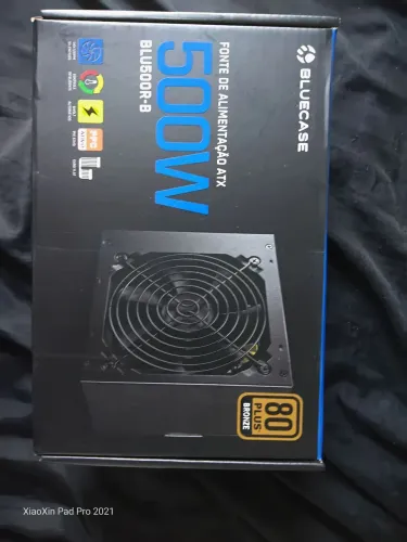Fonte 500W Bluecase excelente condições pra sair logo