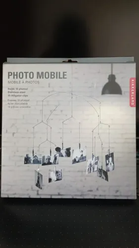 Porta Fotos Suspenso | Kikkerland | Novo na Embalagem
