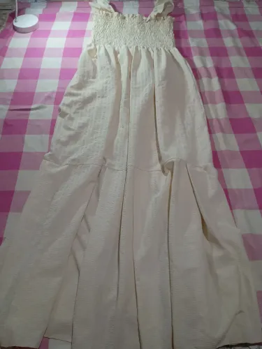 Vestido longo Off White