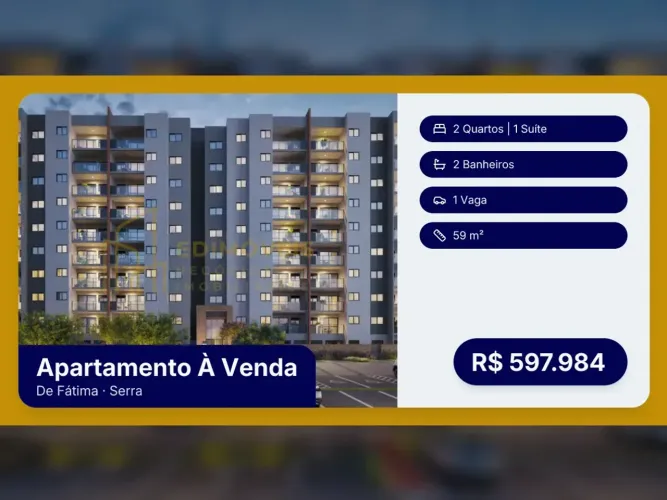 Oportunidade Única em De Fátima: Apartamento Completo Perto de Jardim Camburi!
