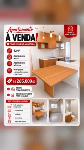 Apartamento Cond. RIOS DA AMAZÔNIA