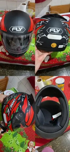 Capacete.60 FLY semi novo