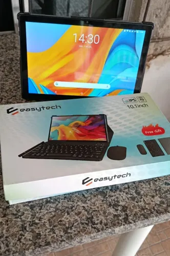 Tablet 6gb Ram + 128gb Teclado e capa para estudo e trabalho cor cinza ( Negociável)
