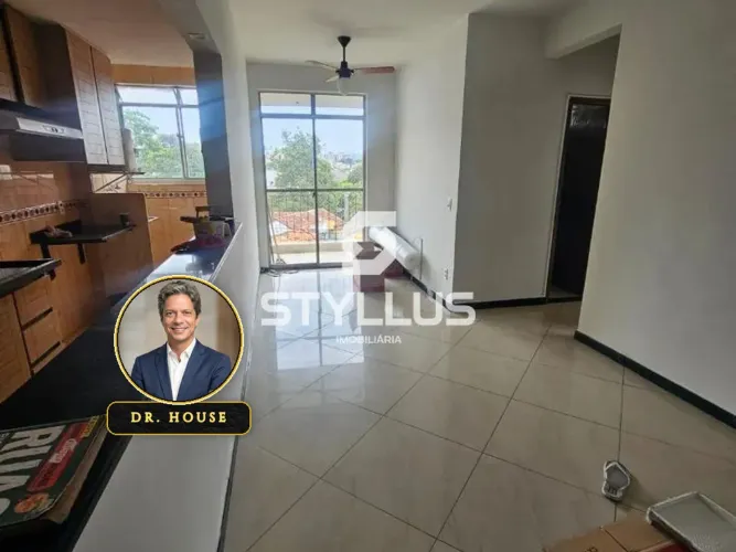 Apartamento com Varandão e Vista Livre no Encantado! M48Q