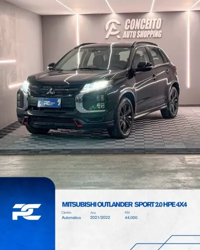 Mitsubishi Outlander Sport HPE 4X4 2.0 16V Flex AUT 2022