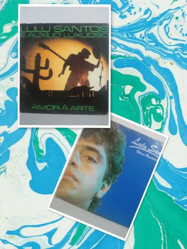 vendo disco de vinil Lulu Santos o último romântico e amor e arte, em ótimo estado 