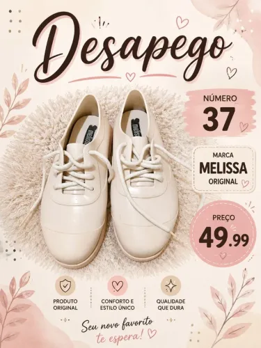 Melissa Tamanho 37