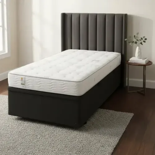 Colchão Solteiro D23 + Base Baú Solteiro