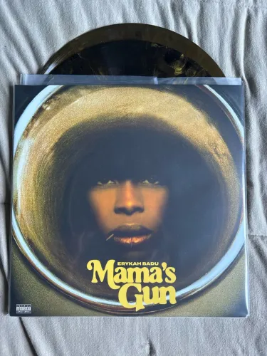 vinil 2lp mama?s gun - erykah bady gold marbled