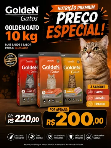 Ração Golden Gato