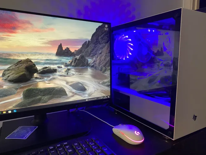 PC Gamer GTX 1650 SUPER + Ryzen 3 3200G + 8GB RAM + SSD + HD - Ótimo Estado