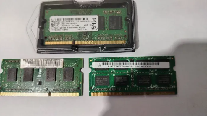 Memórias Ram para notebook Ddr3L 8Gb