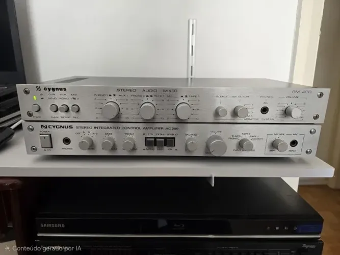 Amplificador Cygnus AC 200 - Revisado