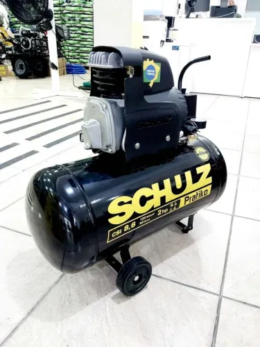 Compressor de 50L 120psi 2hp Schulz - Novo