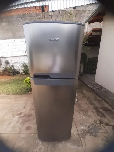Geladeira Continental Frost Free Inox 375 litros