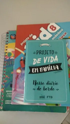 Livros ftd projeto de vida 8 anoe módulo trilhas 8 ano