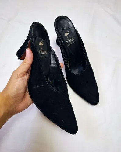 Sapato mule vintage